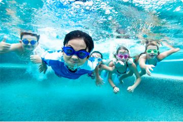 Dạy bơi trẻ em 4 - 12 tuổi